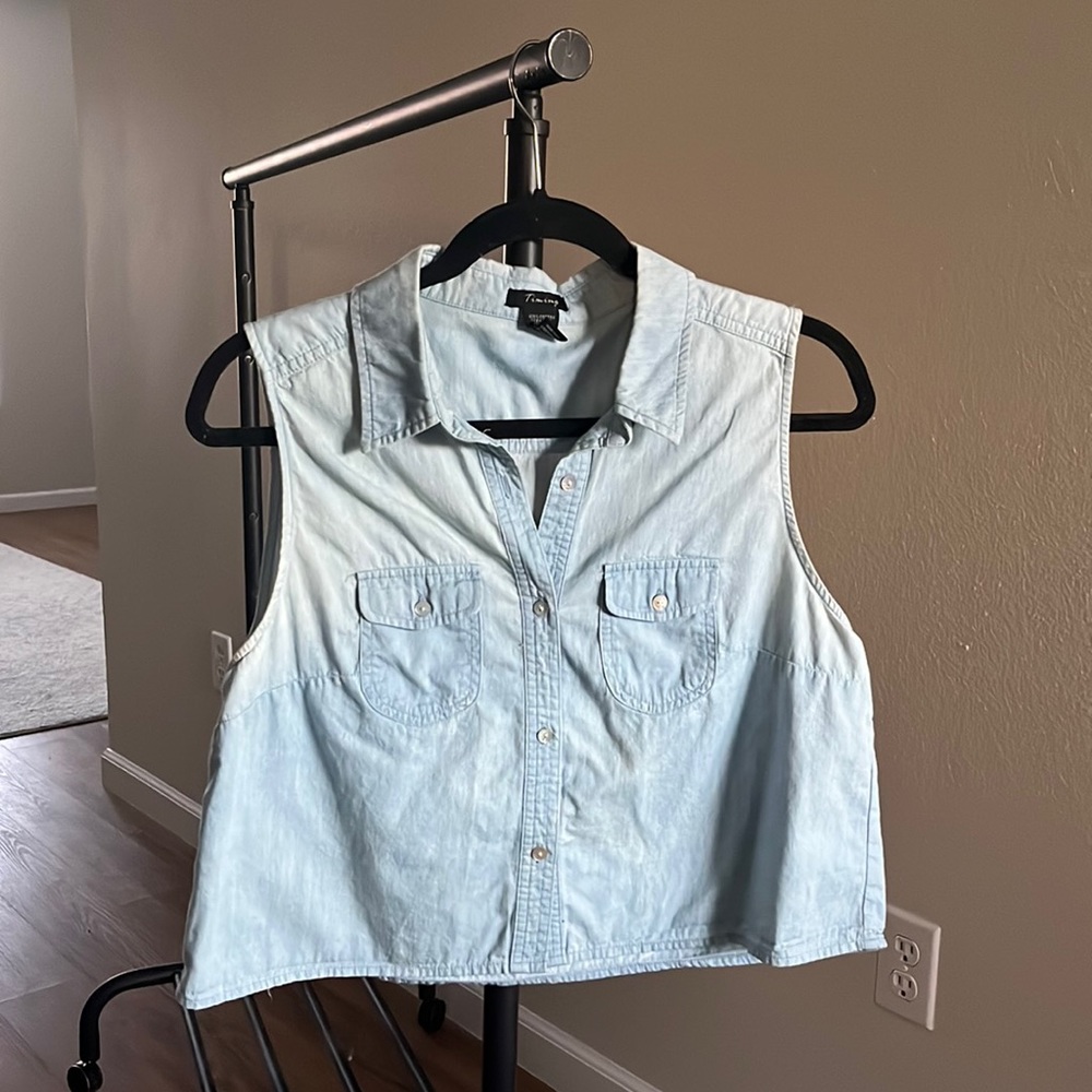 Timing Denim Tank